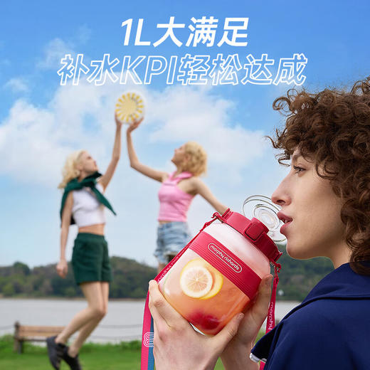 【分仓直发包邮】摩飞便携果汁杯MR9805（轻奢蓝、翡翠绿、英伦红、落樱粉可备注） 商品图5
