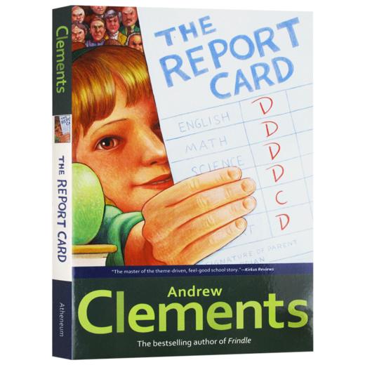 报告卡 英文原版小说 The Report Card 成绩单 Andrew Clements 英文版进口原版英语书籍搭夏洛的网奇迹男孩无声告白追风筝的人 商品图3