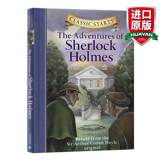 开始读经典 夏洛克福尔摩斯的冒险 英文原版 Classic Starts: The Adventures of Sherlock Holmes 儿童文学经典名著 进口英语书 商品图1