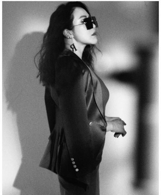 “沙伦玫瑰”颈袖添香2024春季新款职业连衣裙山楂红时尚气质OL修身包臀裙子LT1XC1048 商品图6