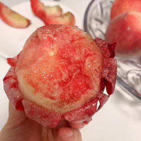 【现摘现发】湖北胭脂红血桃 脆软双吃 4.5斤