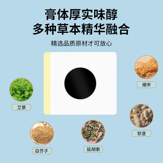 【买三送一！香港中科中药三伏贴】一盒30贴装，粘贴牢固贴合曲线全身可用 亲肤舒适透气 草本植萃春夏养阳三伏贴粉丝专属 商品图1