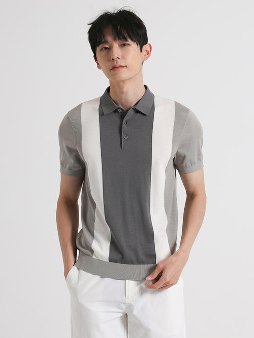 callisto绿色丝棉混纺T恤 SSTSS069C 商品图0