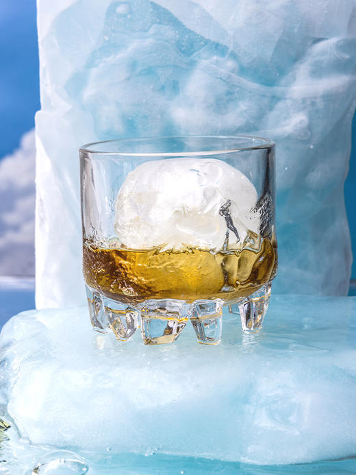 【米舍】白夜童话冰流纪系列雪丘杯威士忌玻璃红酒杯 商品图1