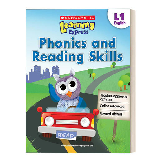 英文原版 Scholastic Learning Express L1 Phonics and Reading Skills 学乐自然发音和阅读技能 英文版 进口英语原版书籍 商品图0