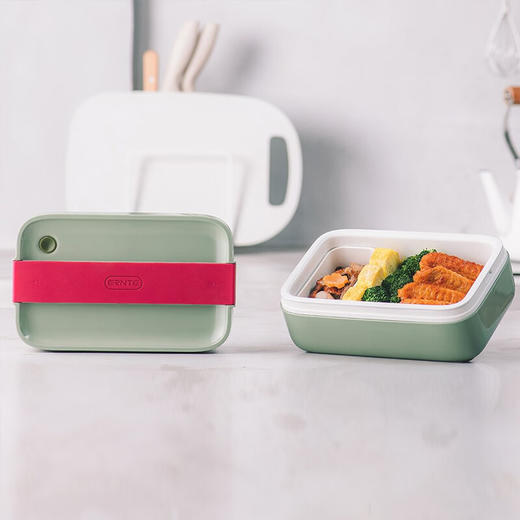 【分仓直发包邮】ERNTE便携加热饭盒700ml EFC-2001-OG 商品图0