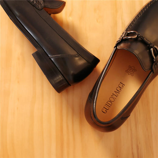 【越穿越舒服】guidomaggi 男士皮鞋 优质牛皮 透气内里 吸湿排汗 防滑耐久 行走更惬意商务休闲 商品图8