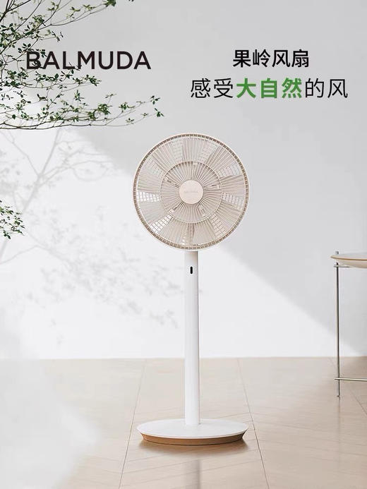 顺风包邮到家！BALMUDA巴慕达日本原装进口台立两用果岭自然风电风扇！适合老人孩子👶🏻风柔和，重现大自然的徐徐清风！全国联保！ 商品图0