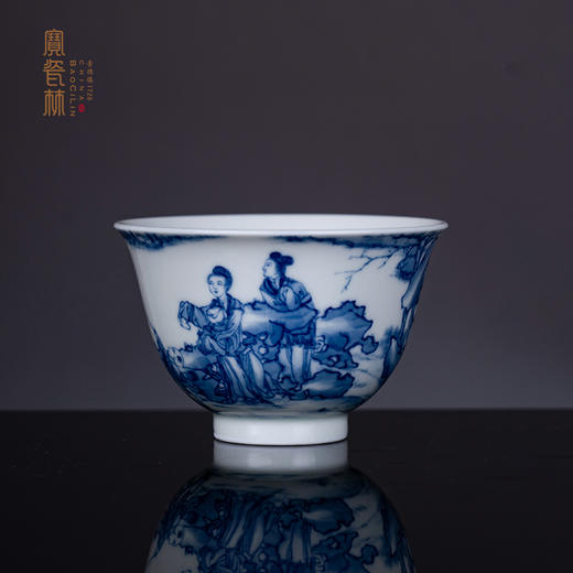 青花春风十里纸鸢杯 商品图0