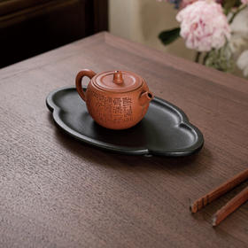 道上堂三生有幸/易泡/黑沙釉 中式古典陶瓷壶承功夫茶具