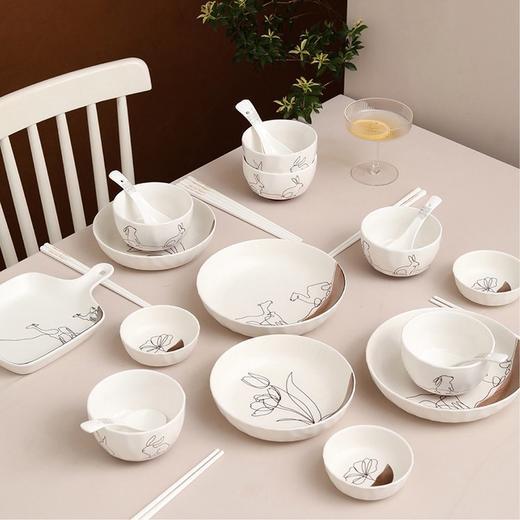 【分仓直发包邮】尚陵一笔画餐具二十六件套 SL-YBH326 商品图3