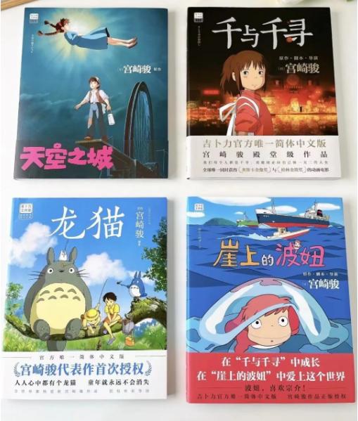 《宫崎骏作品集》系列全4册 商品图0