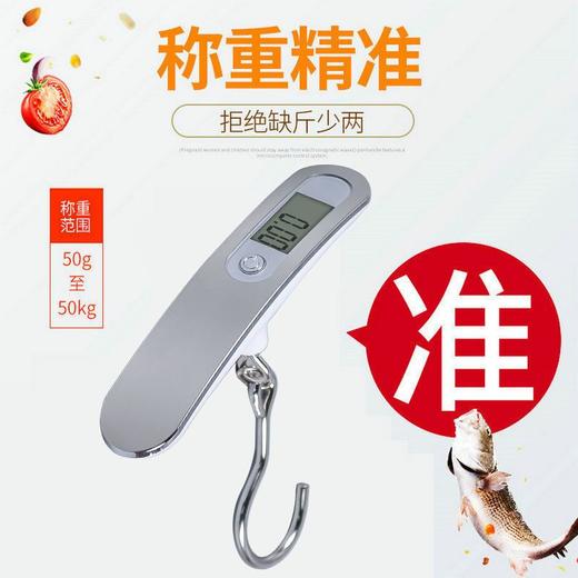 家用旅行行李秤手提秤迷你便携电子秤高精度行李秤50kg家用公斤秤 商品图2
