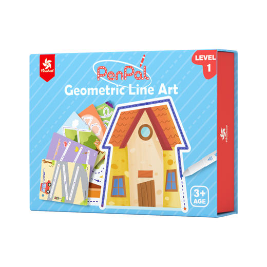 Pinwheel控笔训练幼儿园儿童可擦笔控练习专注力点阵字帖练习（3岁以上） 商品图7