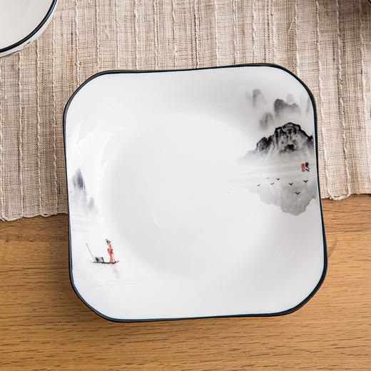 【分仓直发包邮】菲米墨色江南陶瓷餐具套装FM-TC1920 商品图3