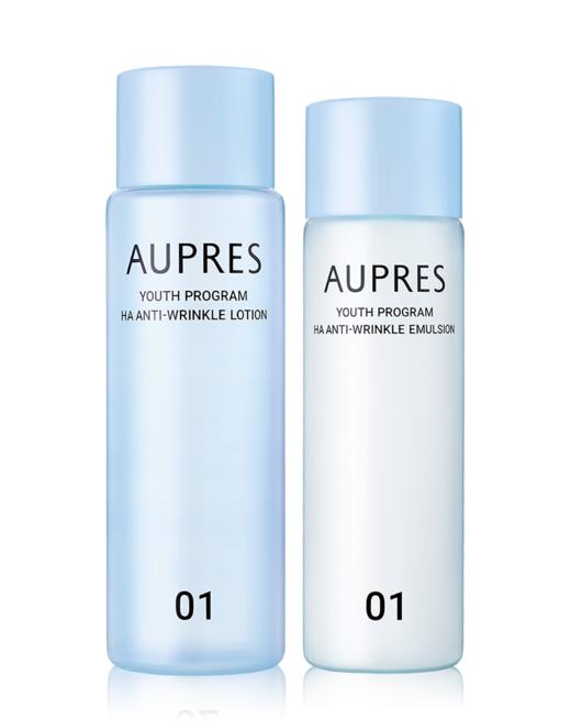 010101600000044 欧珀莱AUPRES 臻粹轻龄玻尿酸水乳中样50ml+40ml（清爽型） 商品图0