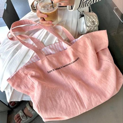 BLEU et ROSE 【日落海滩】帆布袋 商品图1