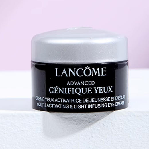 【国内专柜】兰蔻肌底精华焕亮眼霜发光眼霜5ml*3瓶 共15ml =一瓶正装量  中小样旅行装 商品图1