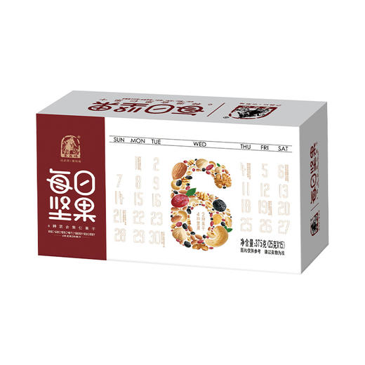 塞翁福 每日坚果375g/盒（25g*15袋）【鲜享1.0】 商品图1