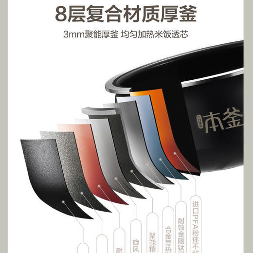 苏泊尔电饭煲SF40HC86 商品图2