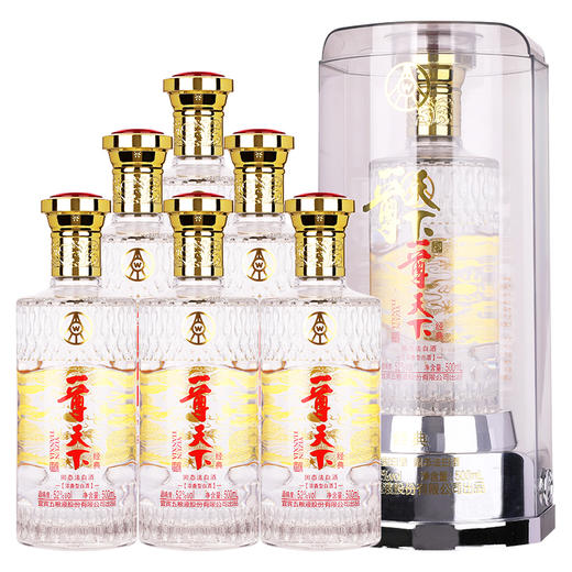 【五粮液】超值品牌  一尊天下 经典 52度浓香型白酒 高品质  口感细腻 芳香浓郁 商品图0