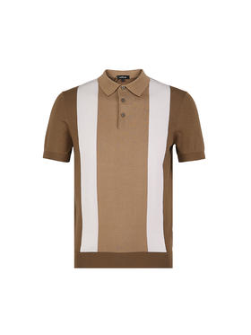 callisto卡其丝绵混纺T恤 SSTSS069C