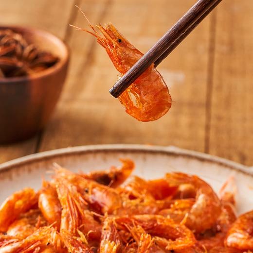 【酥甜海鲜零食】油爆虾  150g 下酒好菜  空气炸锅/微波炉   只需5分钟 商品图1