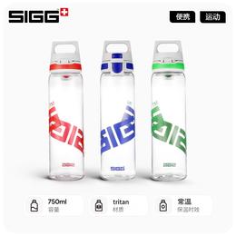 瑞士SIGG运动水杯tritan塑料杯夏天耐高温大容量水壶便携杯子透明