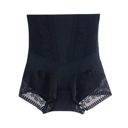 新款无痕高腰收腹提臀裤透气蕾丝内裤 商品图4