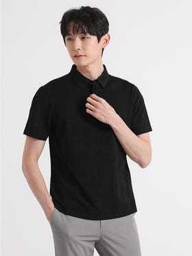 callisto黑色丝绵混纺T恤 SSTSS023C