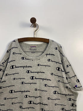 Champion 冠军 滿版印花 短袖T恤 _SST(XL)