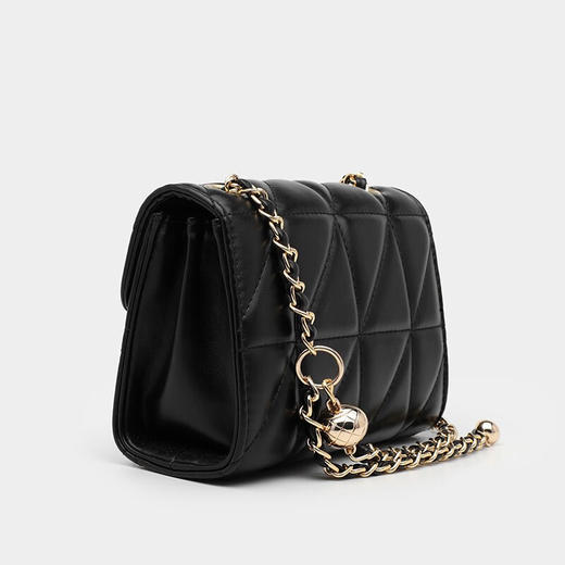 Cmierf Kuect（中国CK） 时尚潮菱格链条单肩包   B8915 白色 商品图3