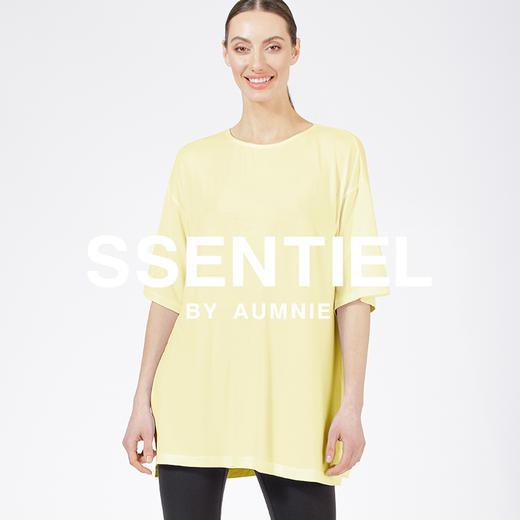 【新品】双高叉宽松T恤/HIGH SPLIT OVERSIZE TEE 商品图5