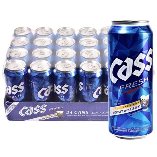 CASS啤酒4.5%(500ml*24)카스 맥주[企业] 商品图0