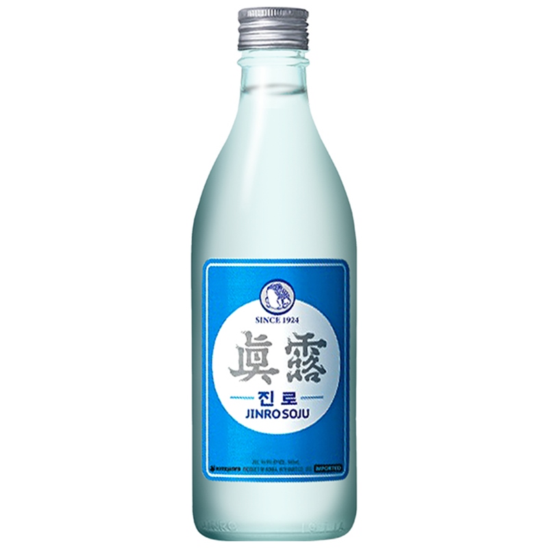 真露经典烧酒16.9%360ml진로 이즈백소주