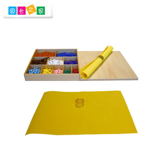 加减法蛇 乘法串珠桌面工作毯 商品图3