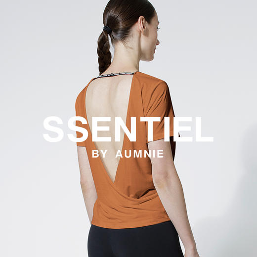 露背交叉重叠T恤罩衫 / OPEN BACK WRAP TEE 商品图5