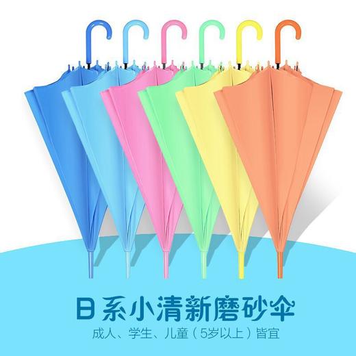 【买一送一！透明自动雨伞】创意小清新长柄透明伞 简约大方伞柄设计，方便开伞，多种款式可选，彩色直杆透明雨伞自动 商品图4