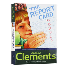 报告卡 英文原版小说 The Report Card 成绩单 Andrew Clements 英文版进口原版英语书籍搭夏洛的网奇迹男孩无声告白追风筝的人