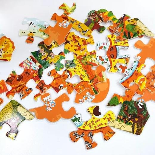 异形拼图进阶系列（全3册）（三角龙、狮子、大象） 商品图2