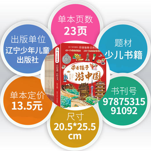 《跟着古诗词游中国全8册》《带着孩子游中国全8册》小学生课外阅读书籍绘本注音 商品图9