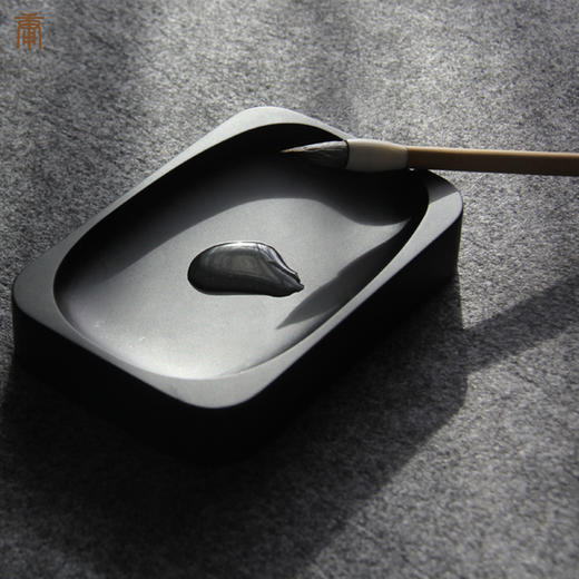 宣砚  复刻蝉形砚  天然原石  明代老砚1:1复刻  兼顾品味与实用（需要刻字请备注） 商品图3