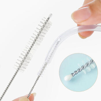 梦庭 吸管刷不锈钢6支粗+细 婴儿奶瓶刷保温杯刷茶杯盖小刷子缝隙清洁 商品图3