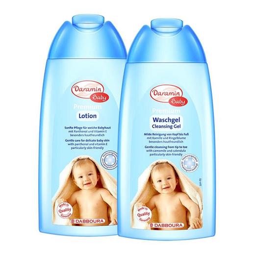 达罗咪 婴儿 滋润沐浴露 滋养洗发水 系列250ml 商品图0