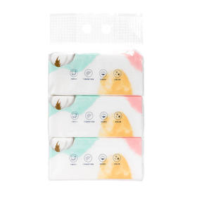 【分仓直发包邮】MINISO洗脸巾3包装 SO-SJL1139