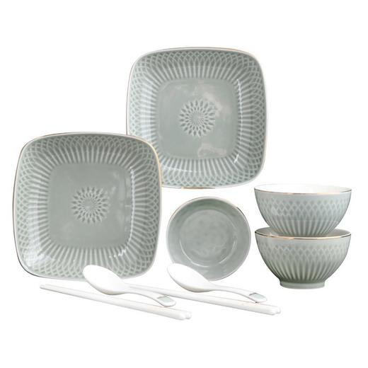 【分仓直发包邮】尚陵倾奢餐具九件套 SL-QS309 商品图4