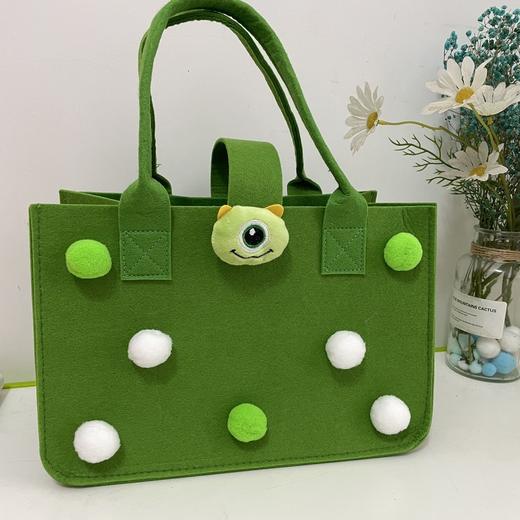 卡通旅行包伴手礼手提袋卡通手毛毡提包周岁百日喜宴礼品袋 商品图5