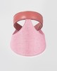 Blanc - Lia Visor Joined  - PINK LEATHER - PINK VISCOSE FSC - 帽子 - 粉色 商品缩略图0