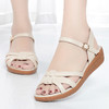 夏季新款，中跟坡跟水钻防滑底舒适凉鞋KQ-PT8603 商品缩略图2