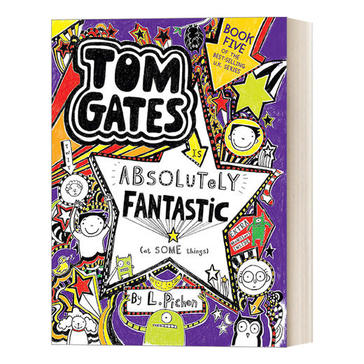英文原版 Tom Gates Is Absolutely Fantastic at Some Things 涂鸦小天才汤姆盖茨5 儿童桥梁章节书 英文版 进口英语原版书籍 商品图0